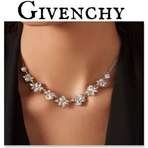 Authentic Givenchy Edwardian Crystal Necklace in Unbranded Box